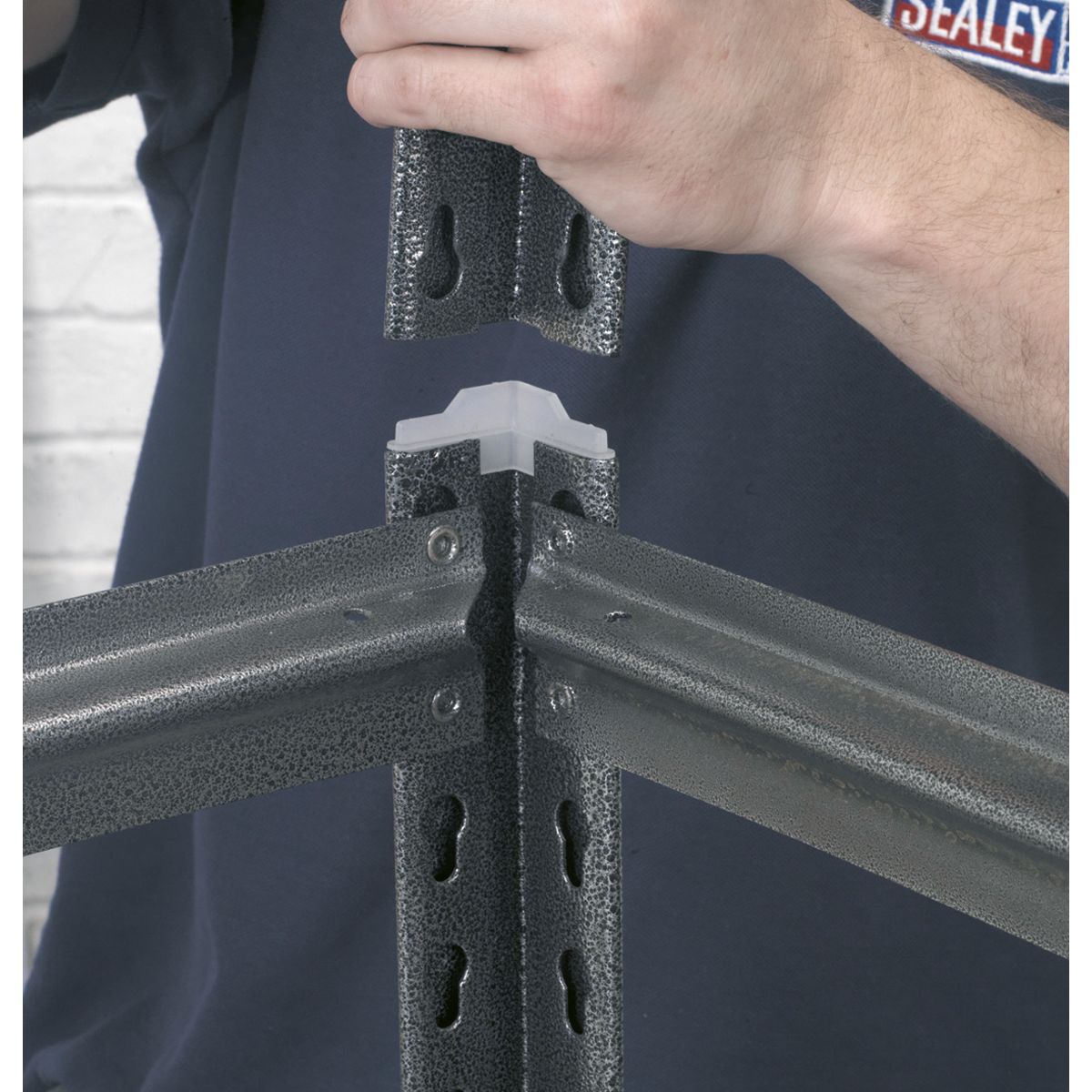 Sealey Racking Unit with 5 Shelves 600kg Capacity Per Level - Image 4