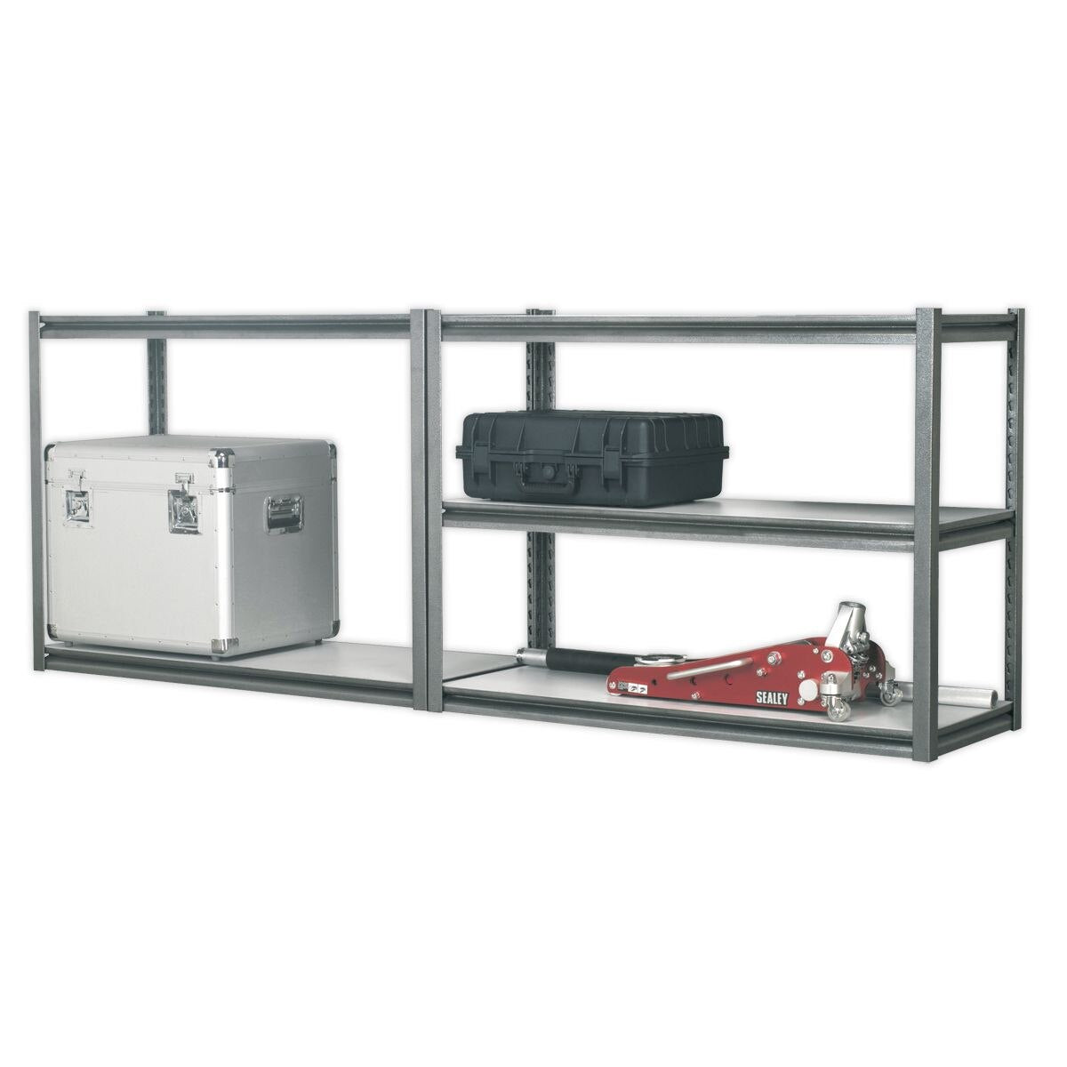Sealey Racking Unit with 5 Shelves 600kg Capacity Per Level - Image 7