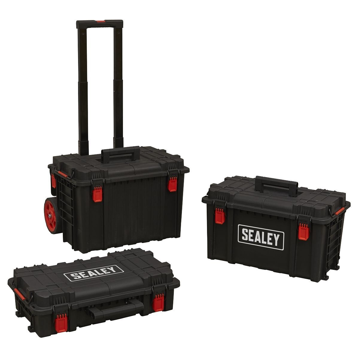 Sealey Heavy-Duty Mobile Storage System Set 3pc - Image 4