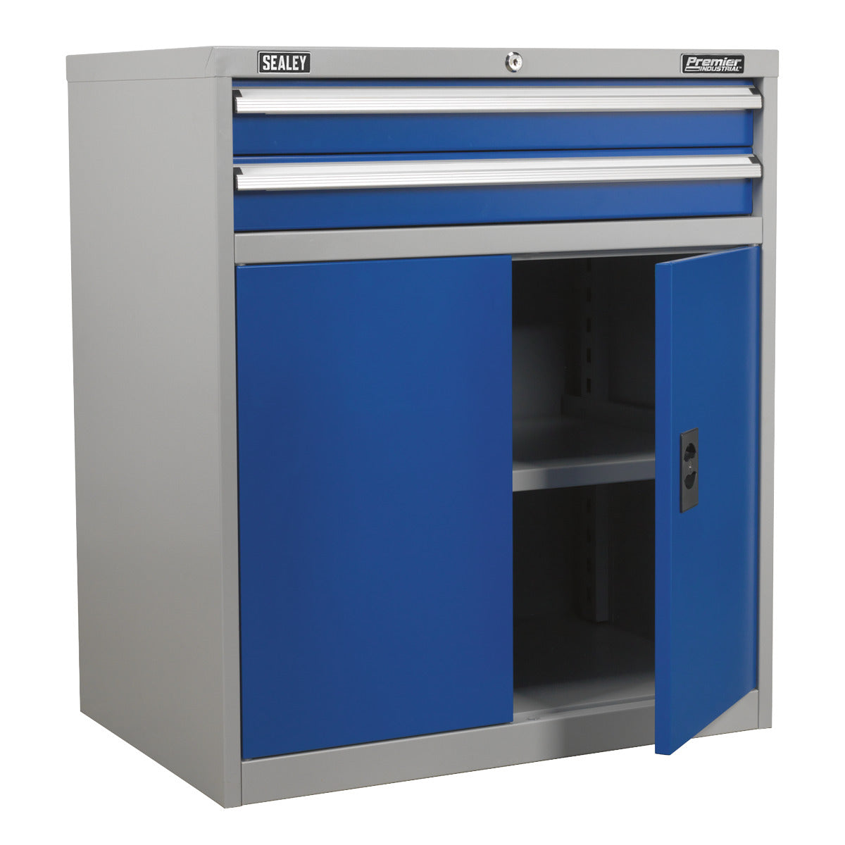 Premier Industrial Industrial Cabinet with 2 Drawers & 1 Shelf API8810