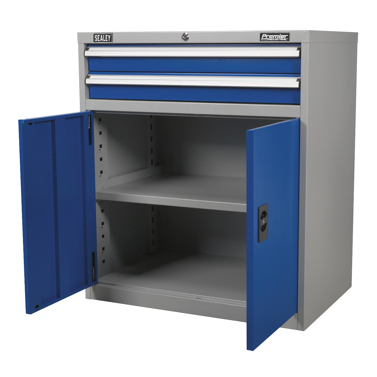 Premier Industrial Industrial Cabinet with 2 Drawers & 1 Shelf API8810