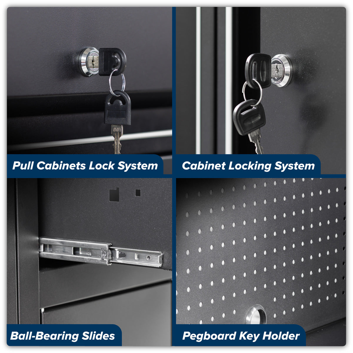 Superline PRO Rapid-Fit Modular Garage Storage System 4.6m APMS16HFP