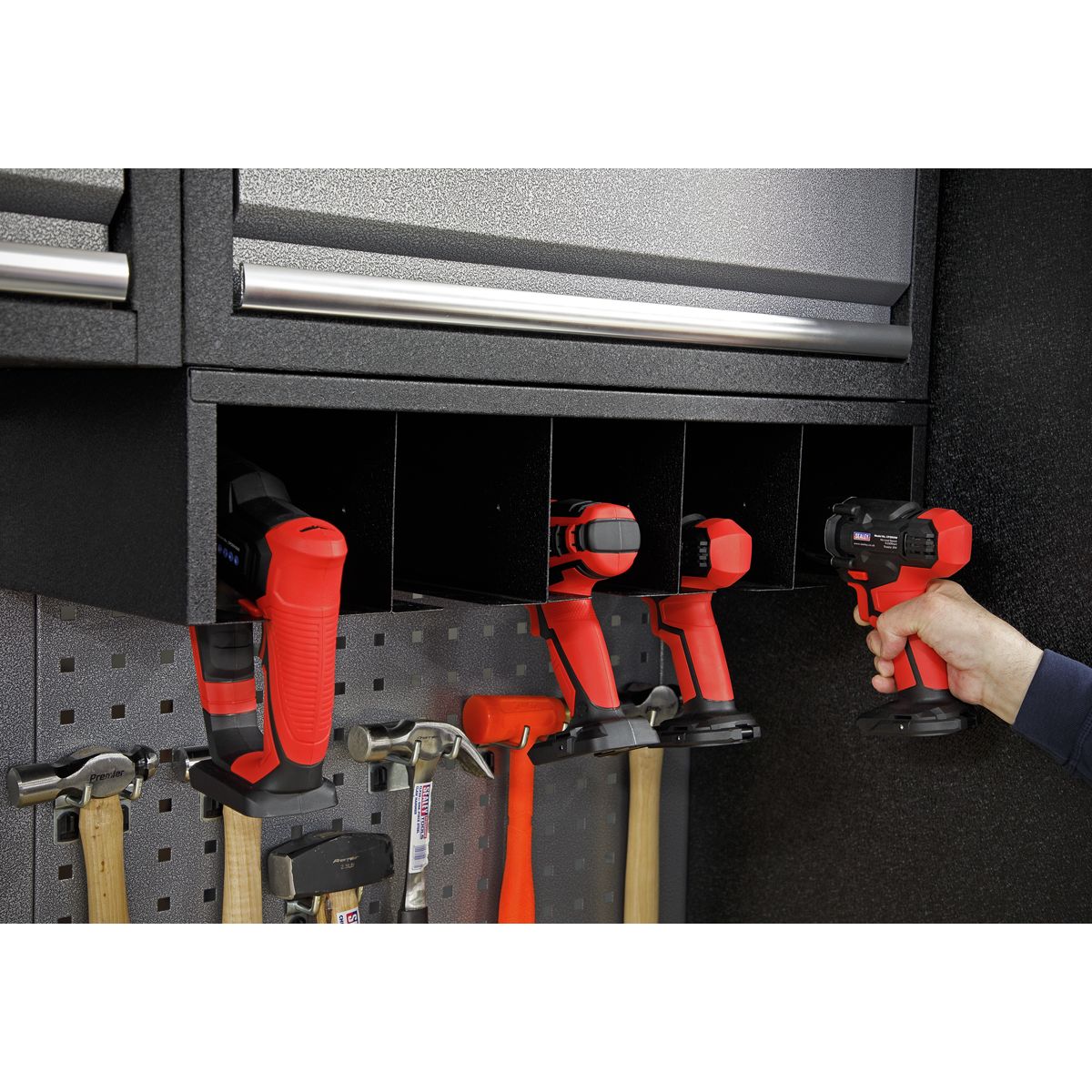 Sealey Superline PRO Modular Power Tool Rack 680mm - Image 4
