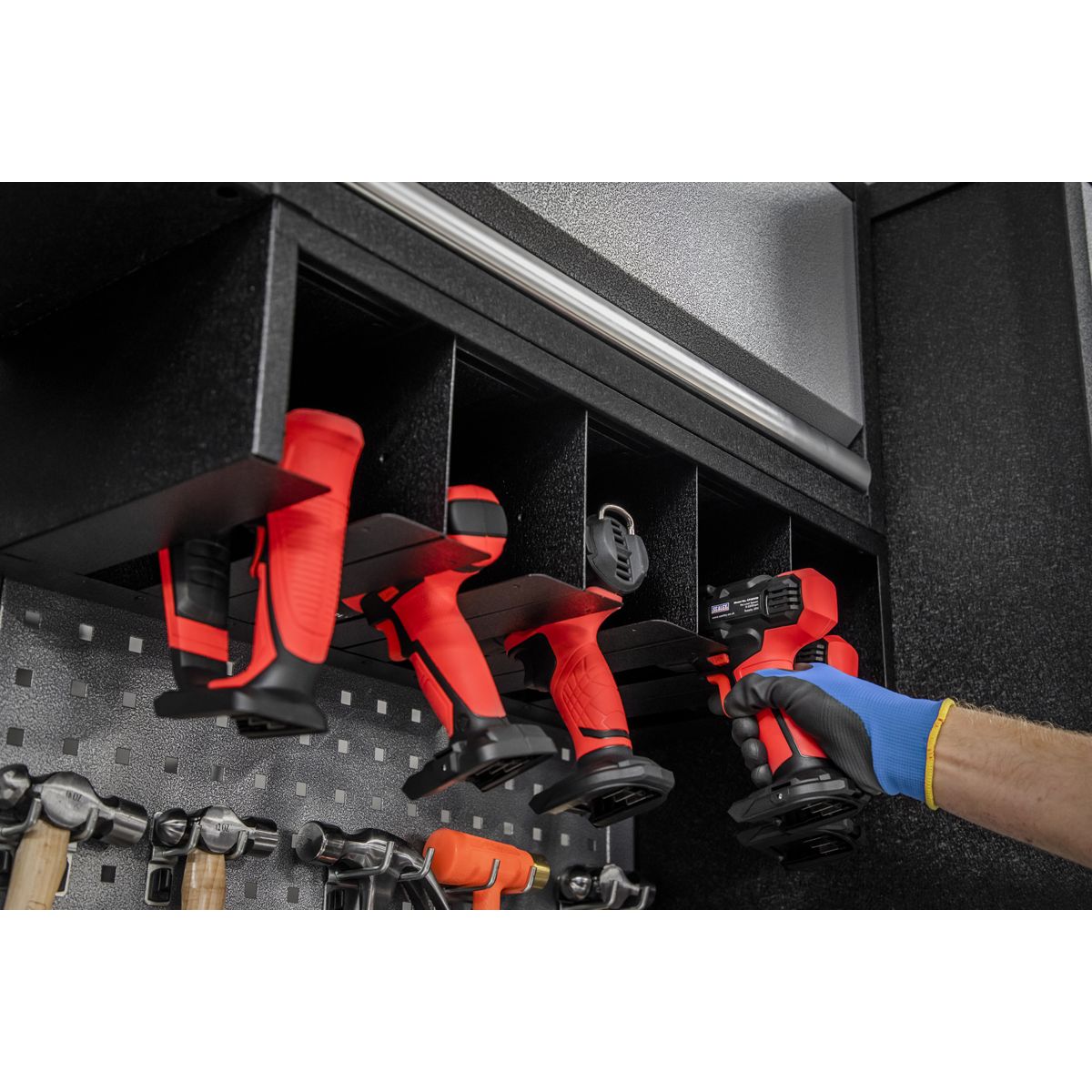 Sealey Superline PRO Modular Power Tool Rack 680mm - Image 8