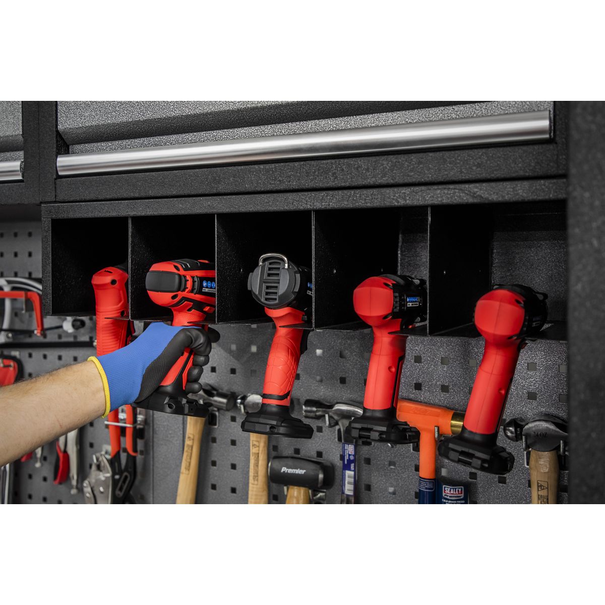 Sealey Superline PRO Modular Power Tool Rack 680mm - Image 9