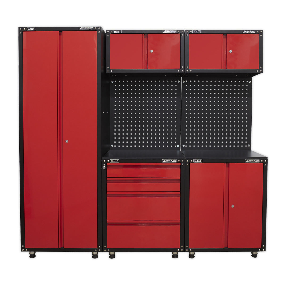 American PRO Modular Storage System 2.0m APMS80COMBO3