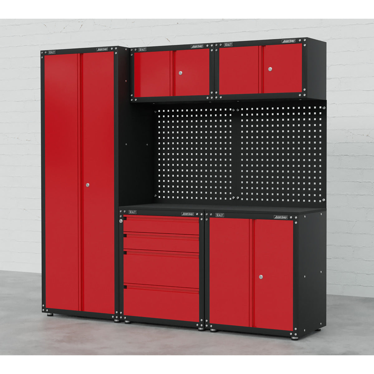 American PRO Modular Storage System 2.0m APMS80COMBO3