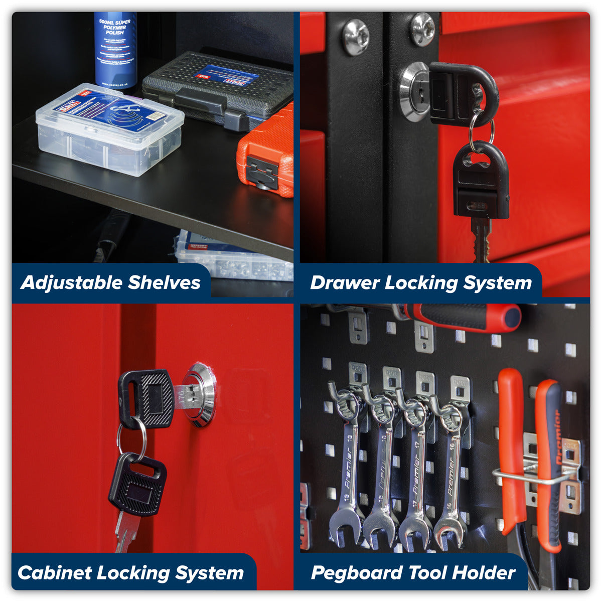 American PRO Modular Storage System 2.0m APMS80COMBO3