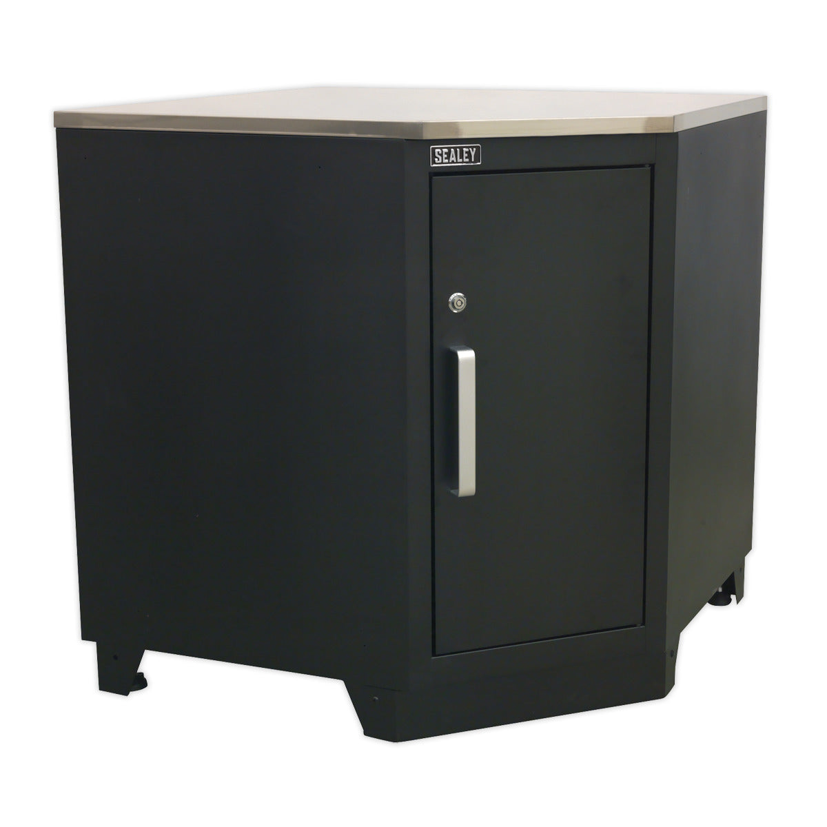 Premier Corner Storage System with Stainless Worktop 1.71m APMSCOMBO6SS