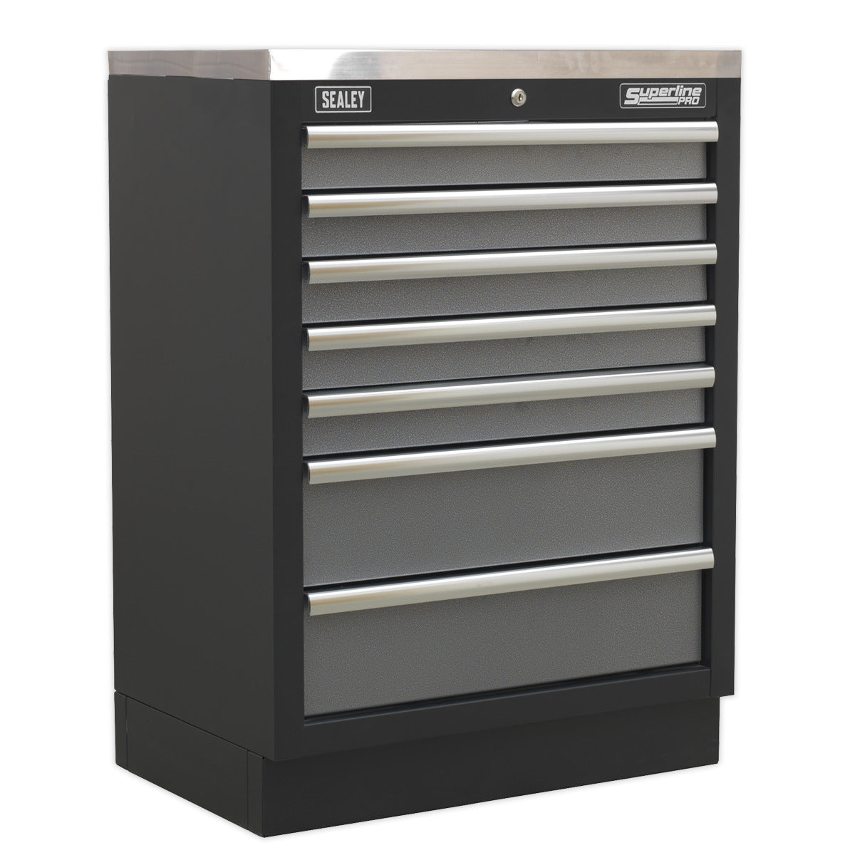 Superline PRO Corner Storage System with Wood Worktop 1.55m APMSSTACK08W