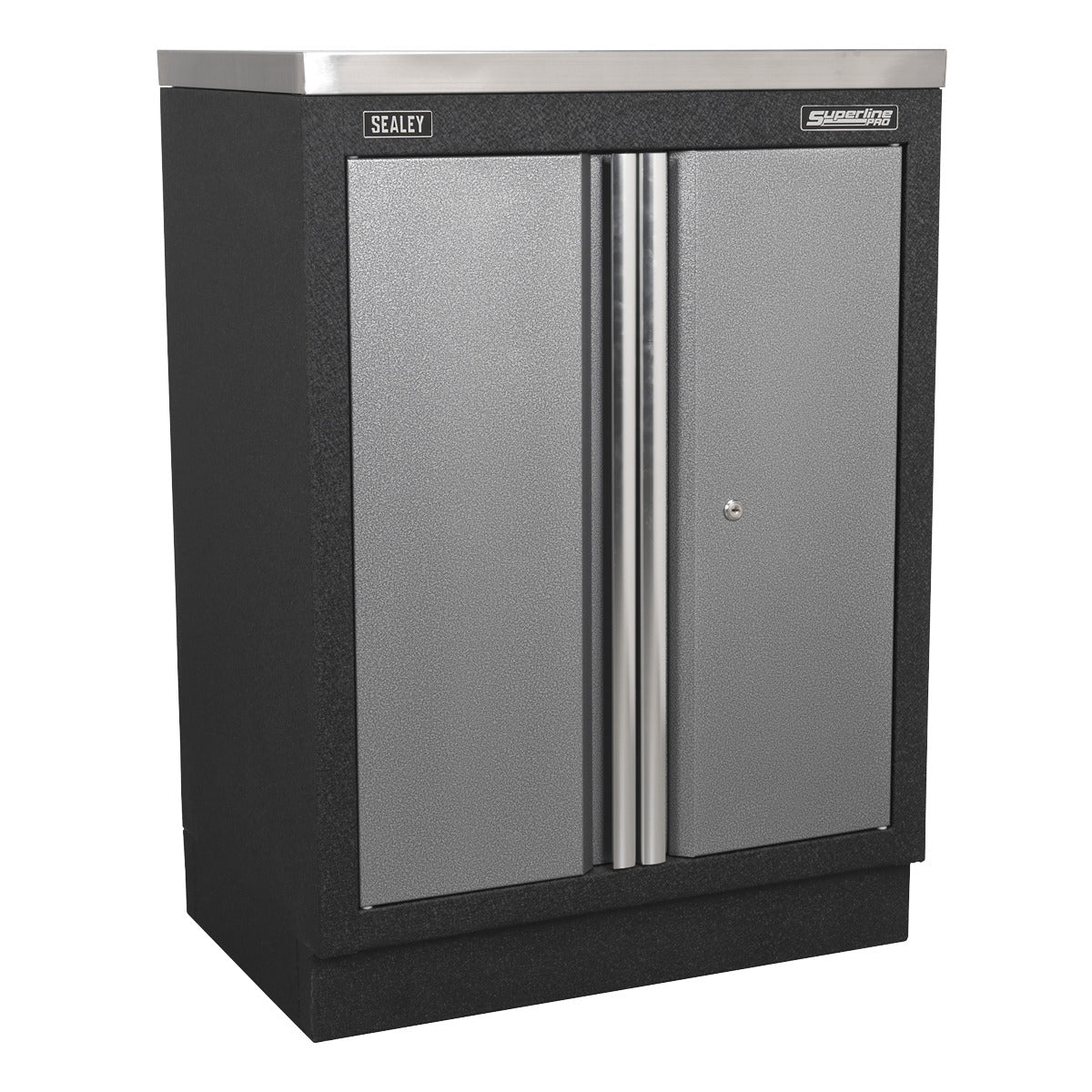 Superline PRO Storage System with Stainless Steel Worktop 3.24m APMSSTACK13SS