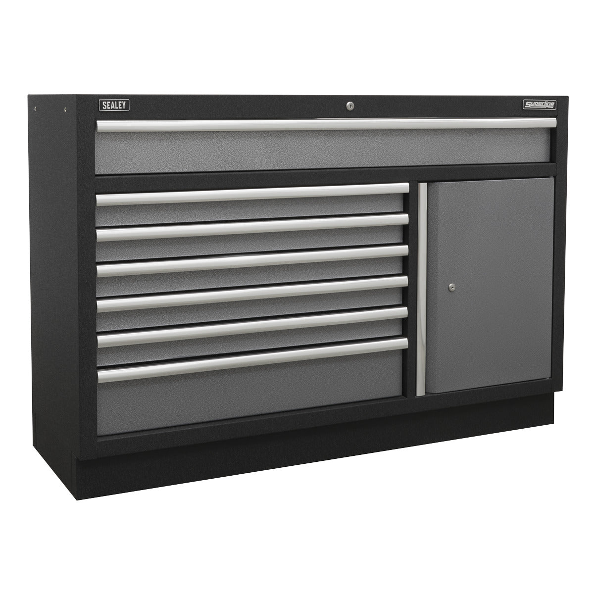 Superline PRO Storage System with Stainless Steel Worktop 3.24m APMSSTACK13SS