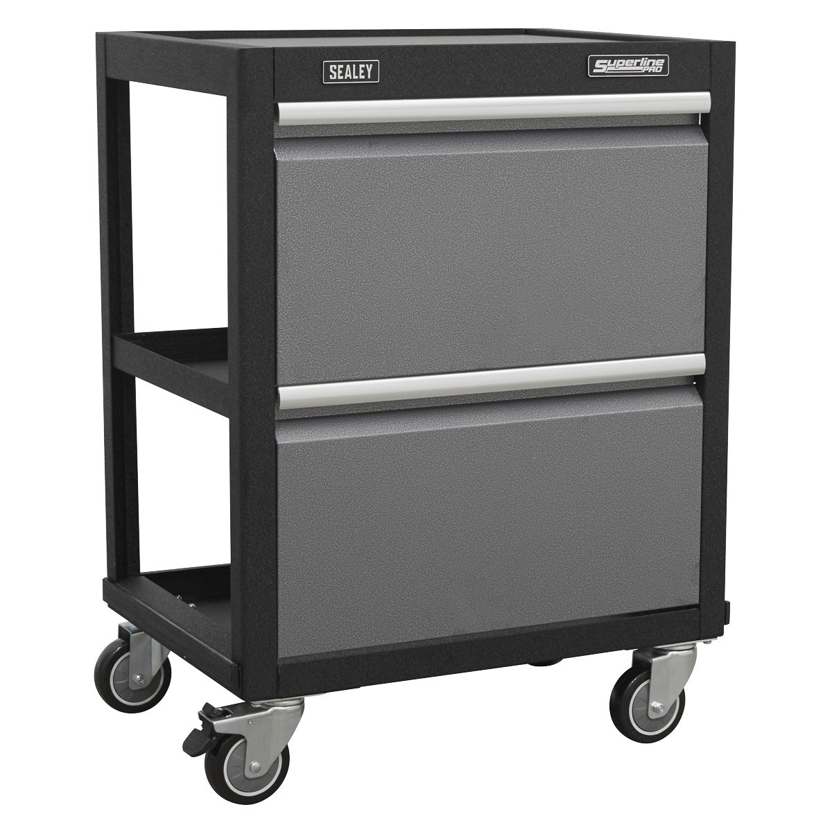 Superline PRO Storage System with Stainless Steel Worktop 4.92m APMSSTACK16SS