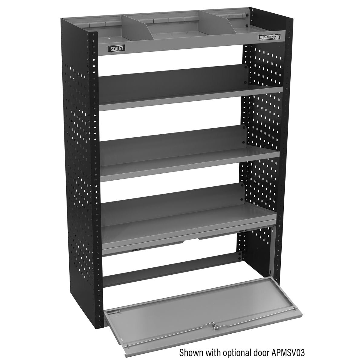 Sealey Superline PRO Modular Slanted Shelf Van Storage Unit 925mm - Image 5