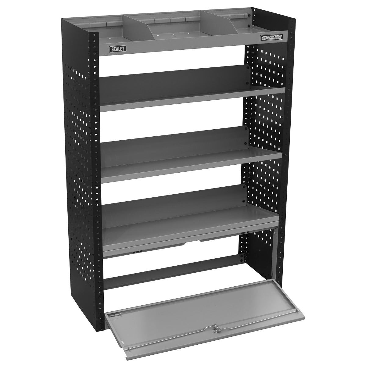 Superline PRO Modular Slanted Shelf Van Storage System APMSVCOMBO2