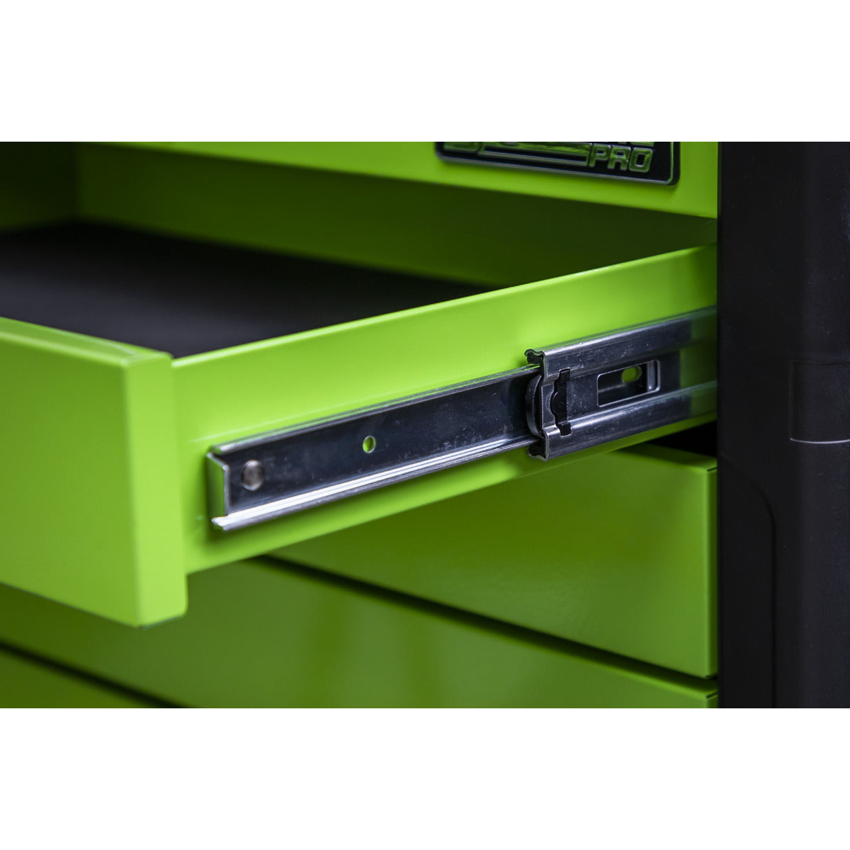 Superline PRO Push-To-Open Topchest & Rollcab Combination 11 Drawer - Green APPDSTACKG
