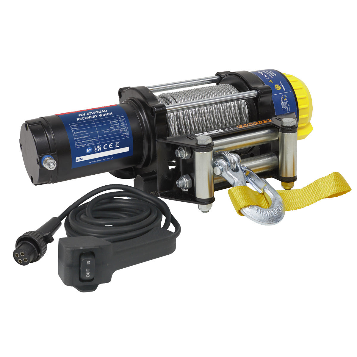 Sealey Wireless Winch ATV2040 Combo Kit ATV2040KIT
