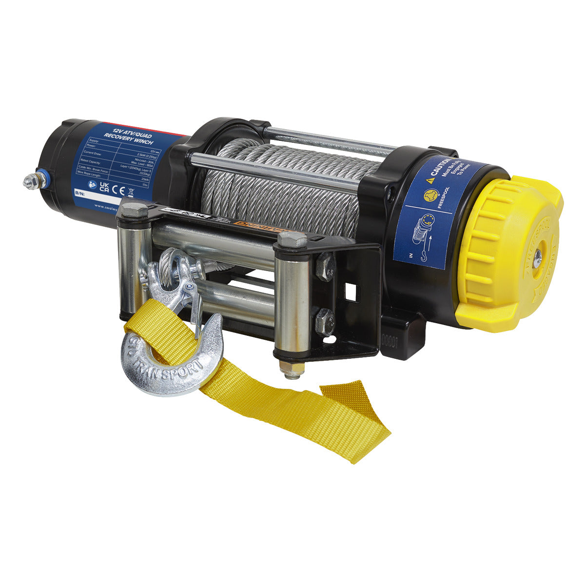 Sealey Wireless Winch ATV2040 Combo Kit ATV2040KIT