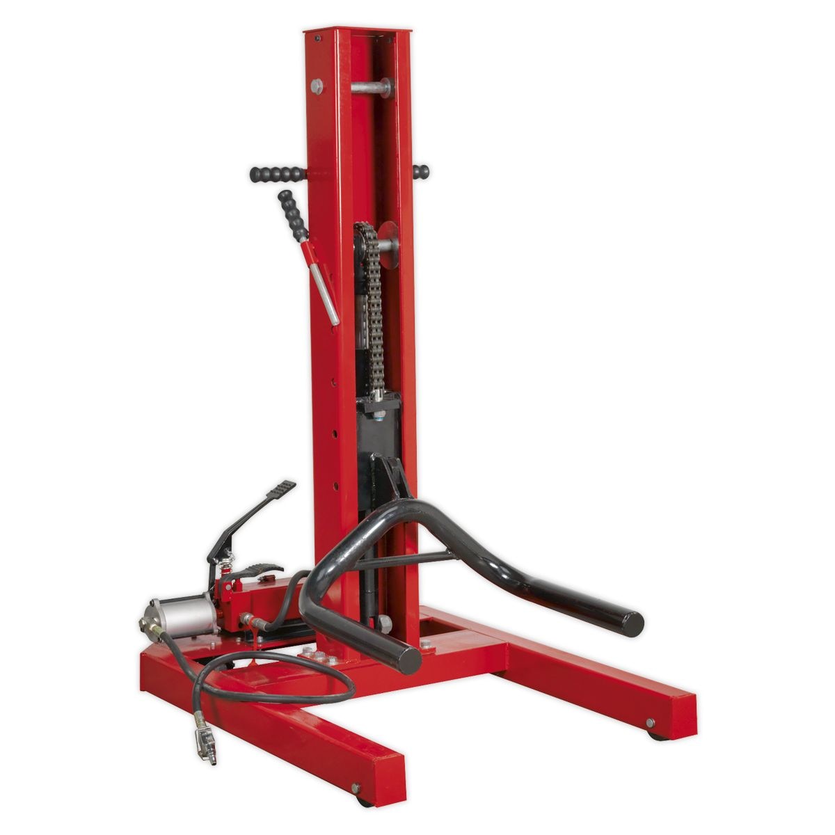 Sealey Air/Hydraulic Vehicle Lift with Foot Pedal 1.5 Tonne - Image 1