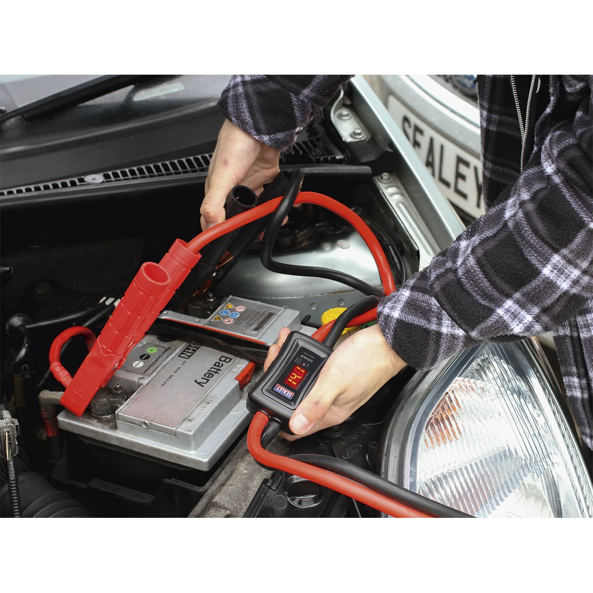 Sealey Booster Cables with Electronics Protection 25mm_ x 3.5m 600A - Image 5