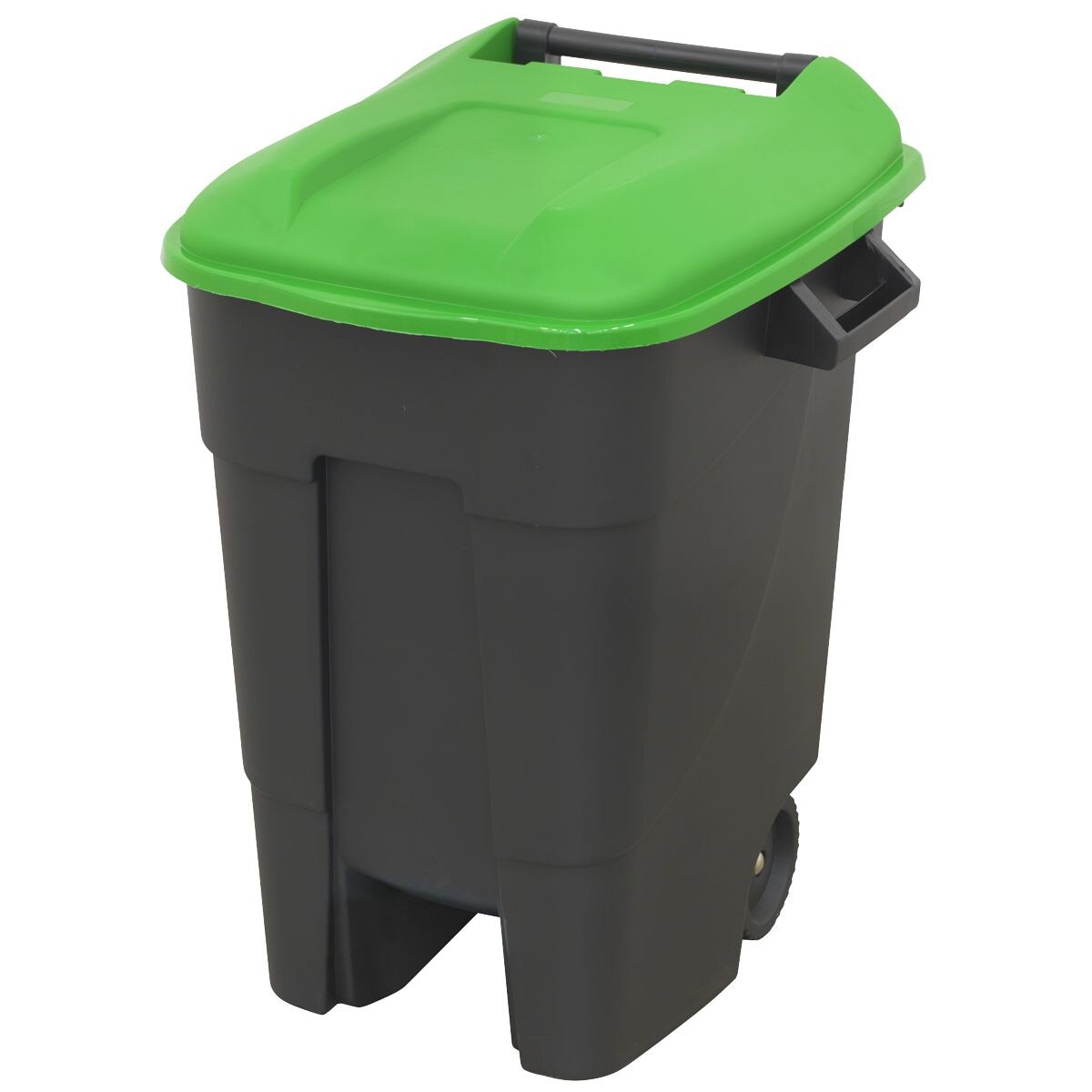 Sealey Refuse/Wheelie Bin 100L - Green - Image 3