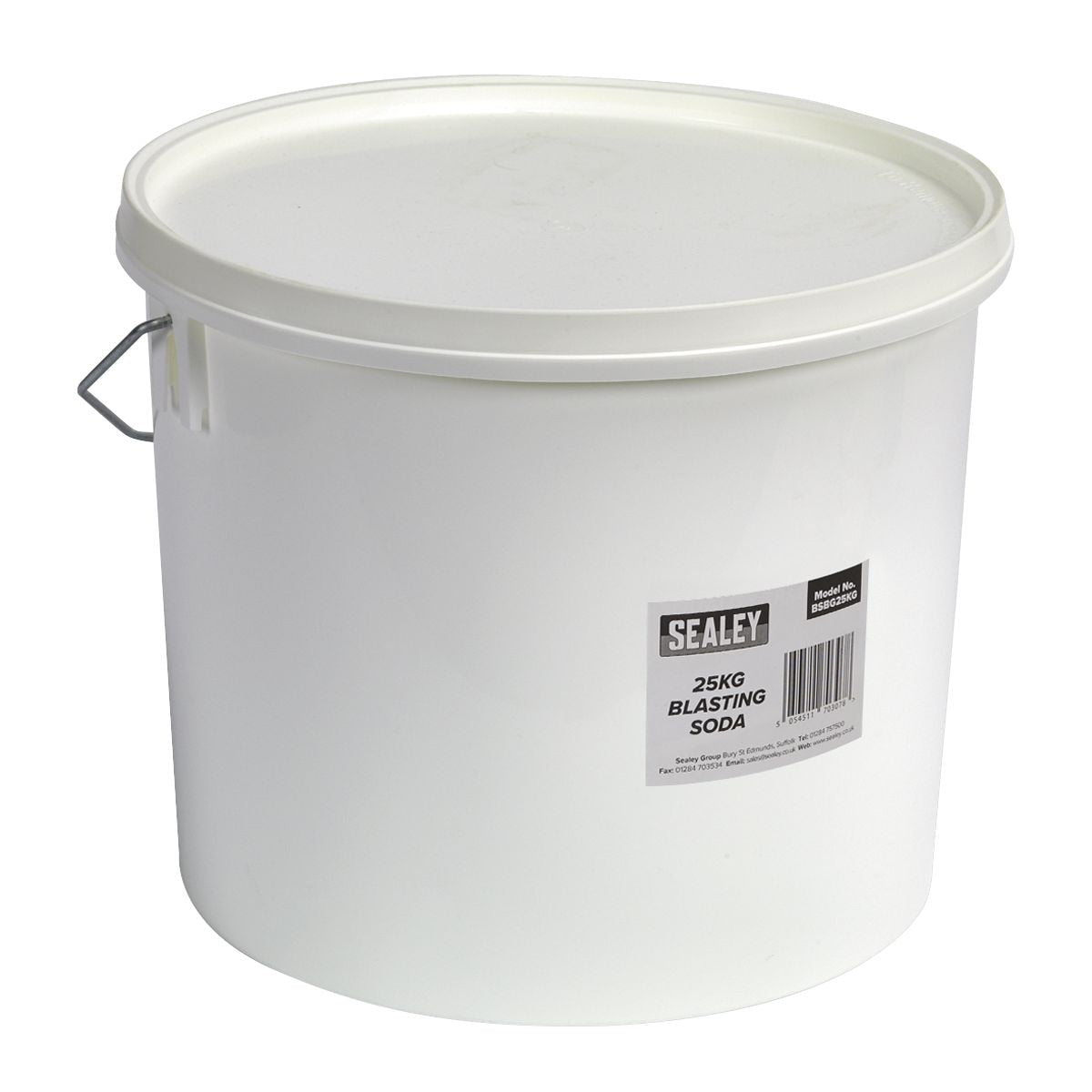 Sealey Blasting Soda Tub 25kg - Image 1
