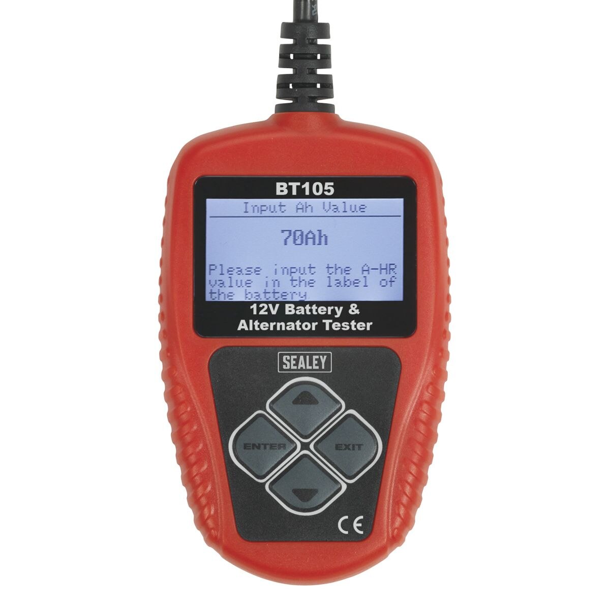 Sealey Digital Battery & Alternator Tester 12V - Image 8