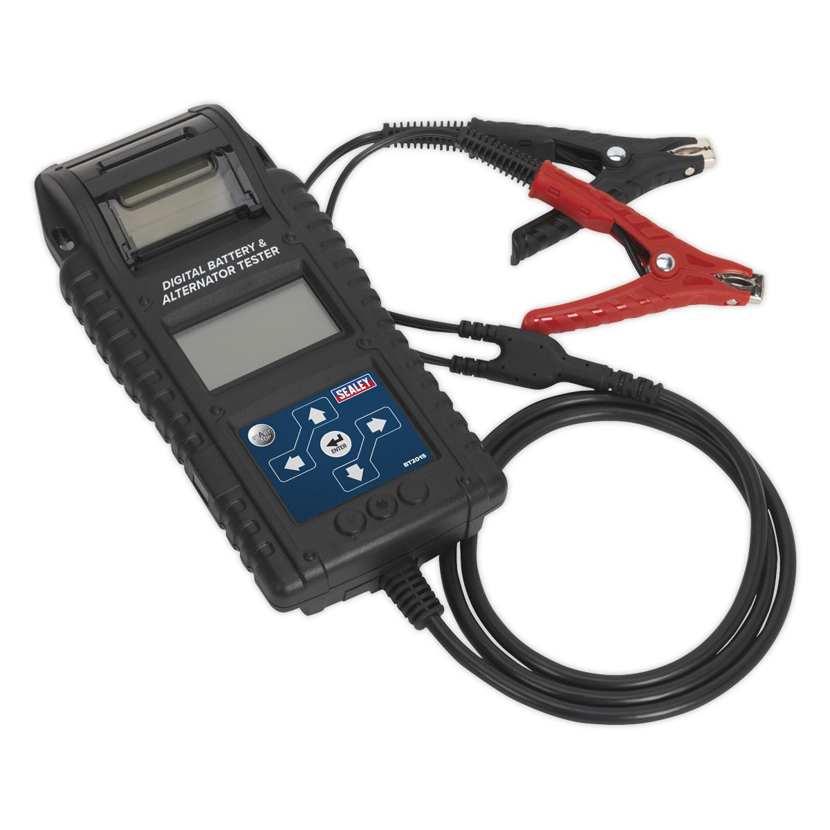 Sealey Digital Start/Stop Battery & Alternator Tester with Printer 6/12/24V - Image 1