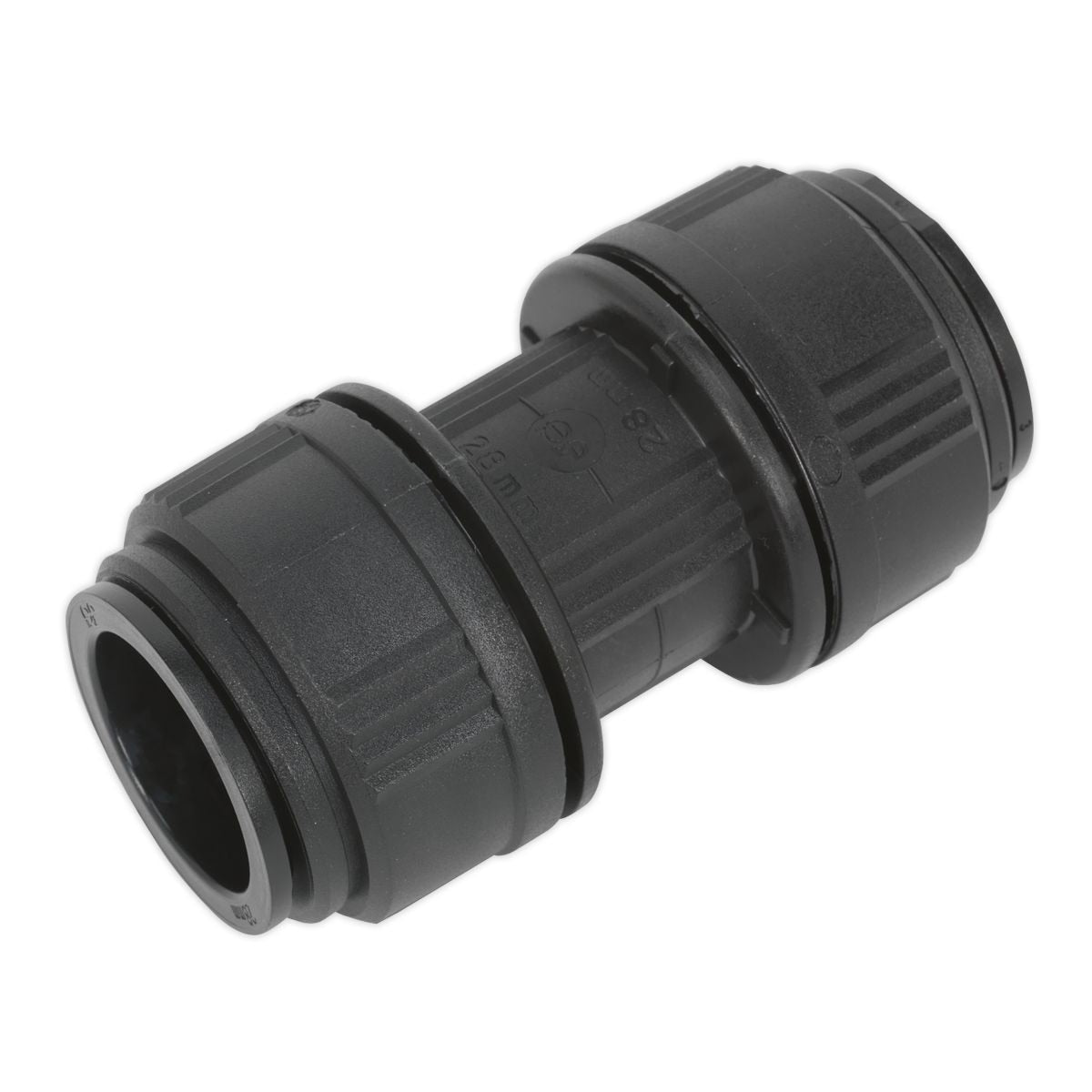 Sealey Speedfit Straight Connector 28mm - Pack of 5 - Image 1