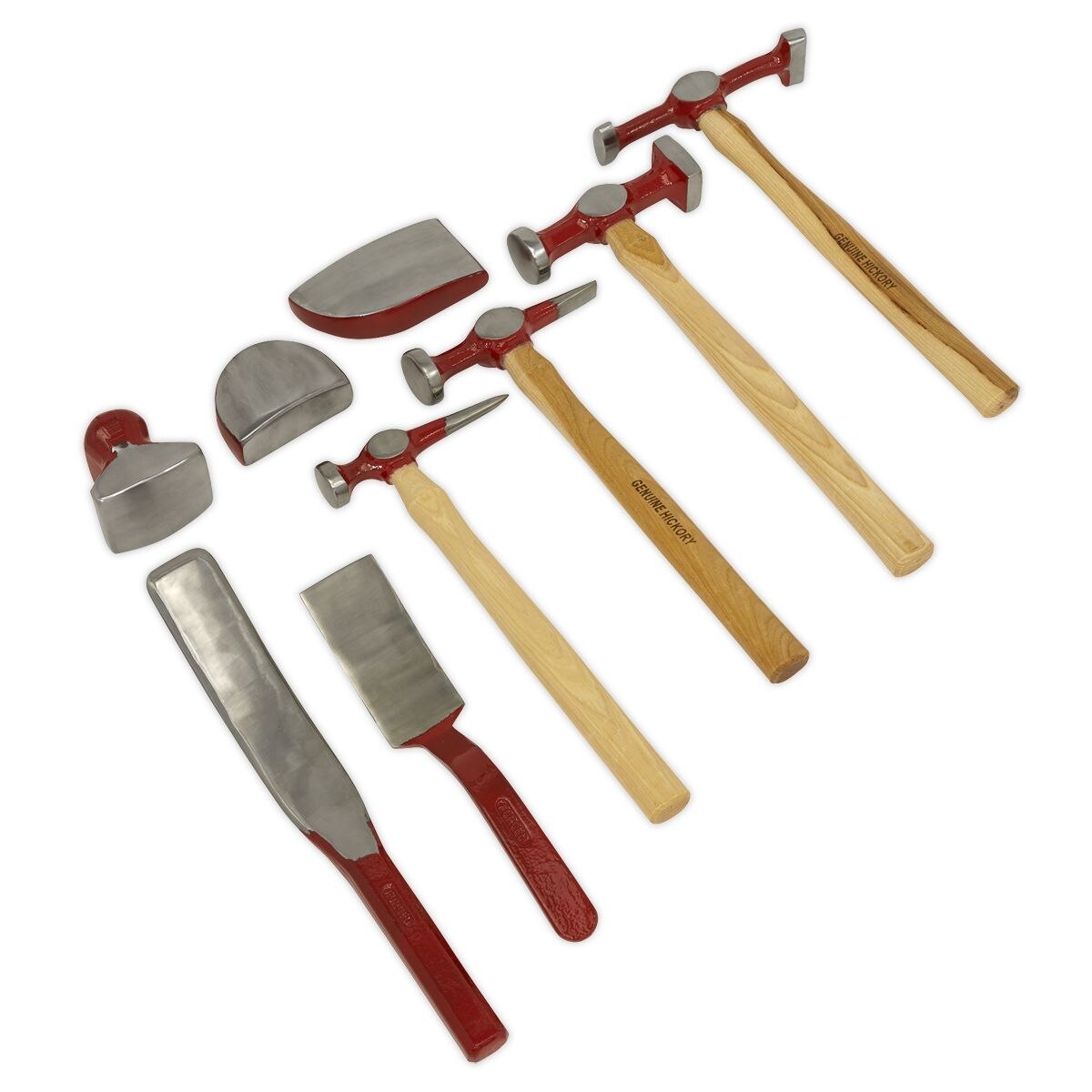 Sealey Panel Beating Set 9pc - Image 2
