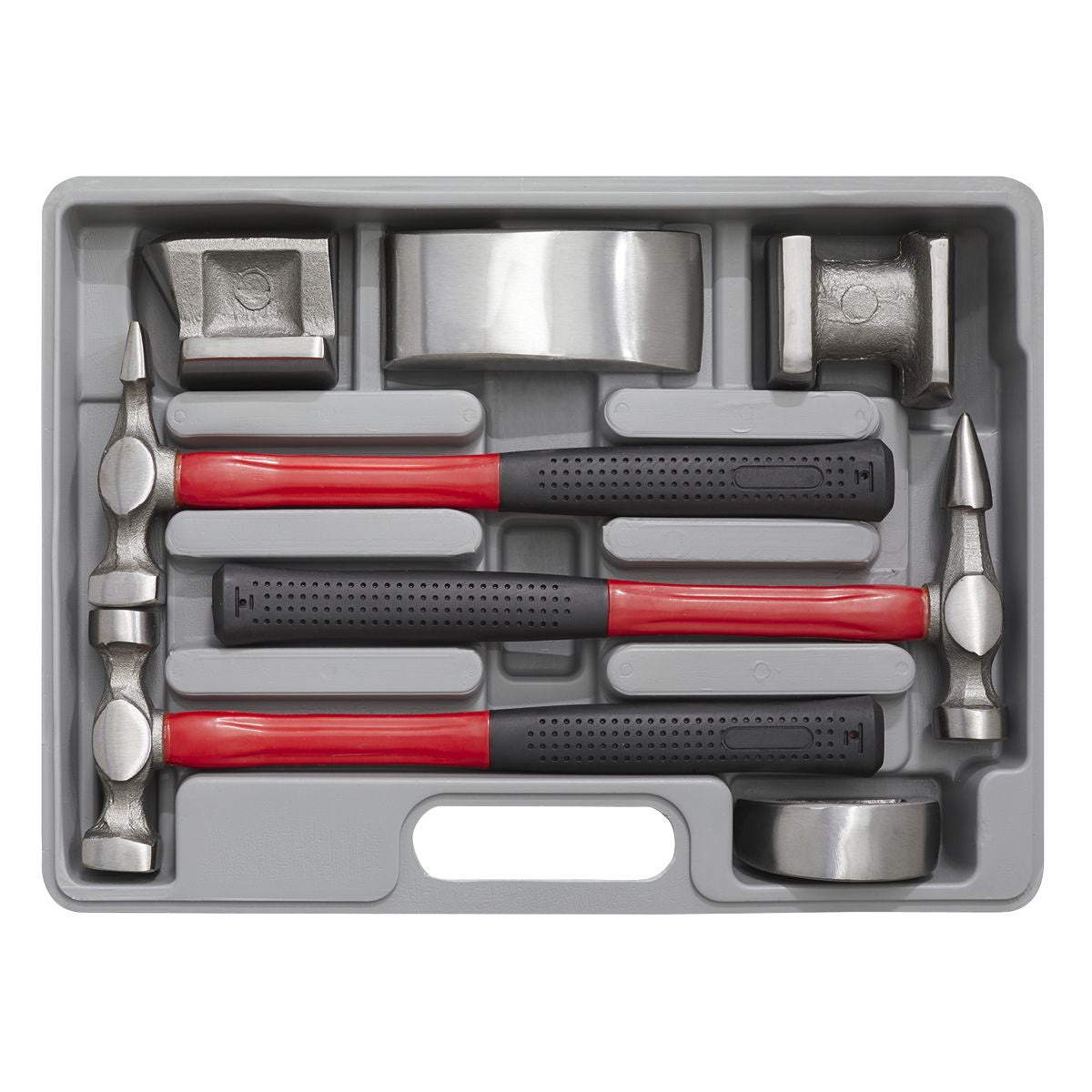 Sealey Drop-Forged Panel Beating Set with Fibreglass Shafts 7pc - Image 2