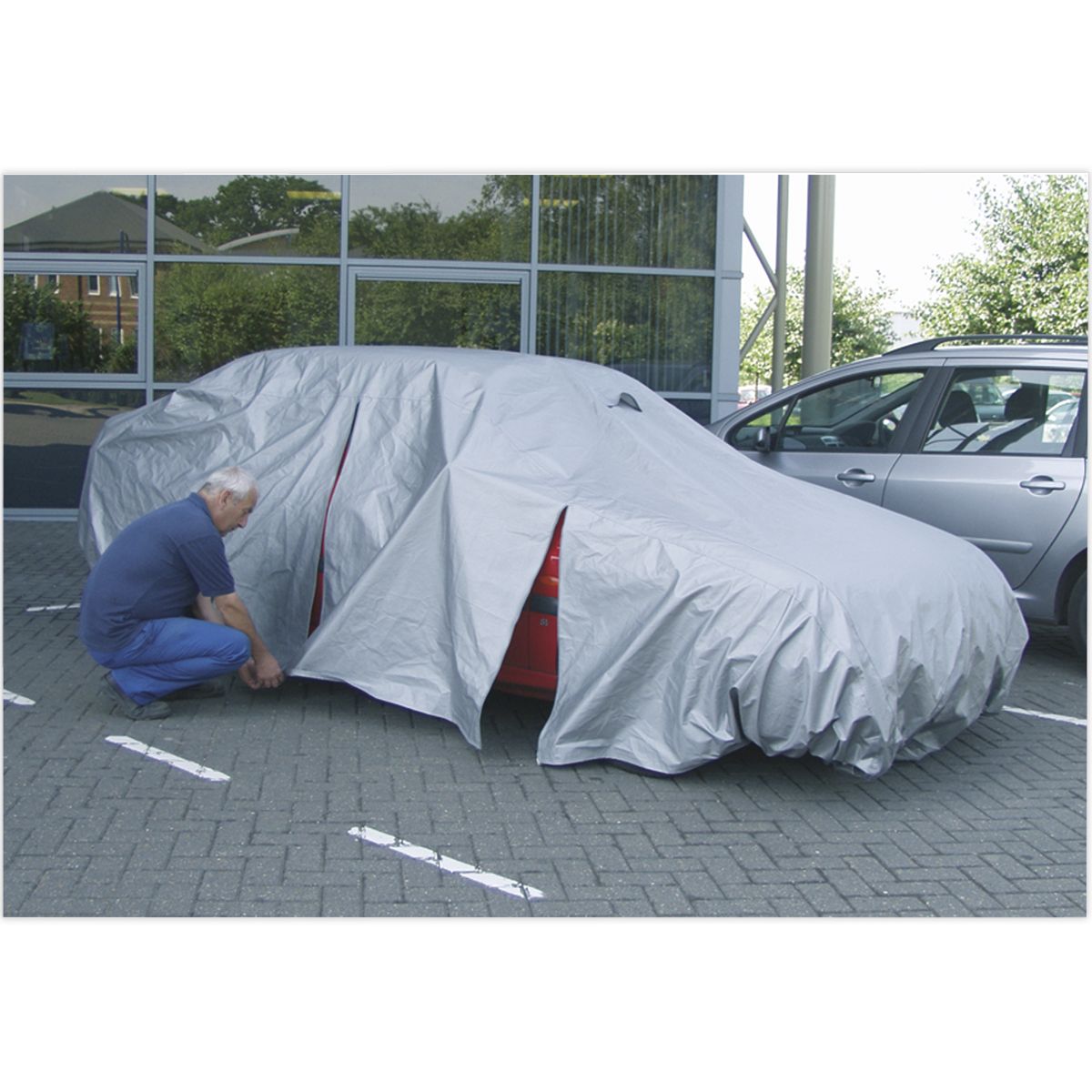 Sealey Car Cover Medium 4060 x 1650 x 1220mm - Image 6