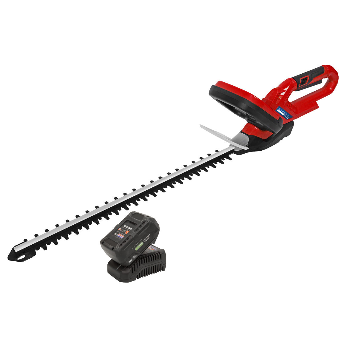Sealey SV20 Series Cordless Hedge Trimmer 20V 4Ah with Battery & Charger CHT20VCOMBO4