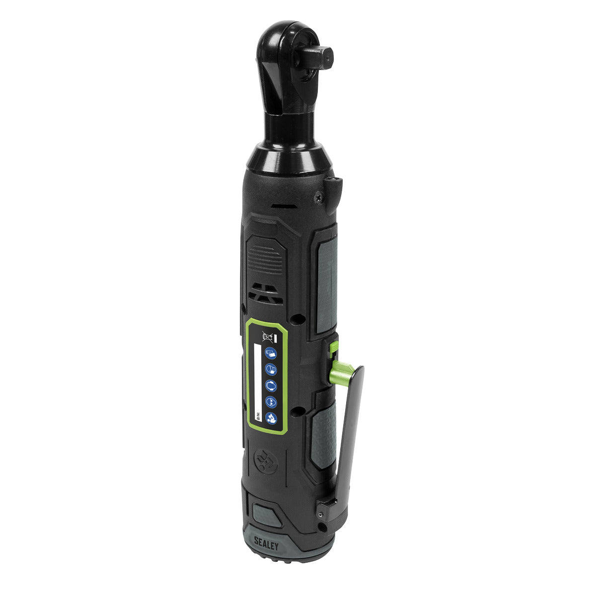 Sealey SV10.8 Series 3/8"Sq Drive Cordless Ratchet Wrench Kit 45Nm 10.8V 2Ah CP108VCRW