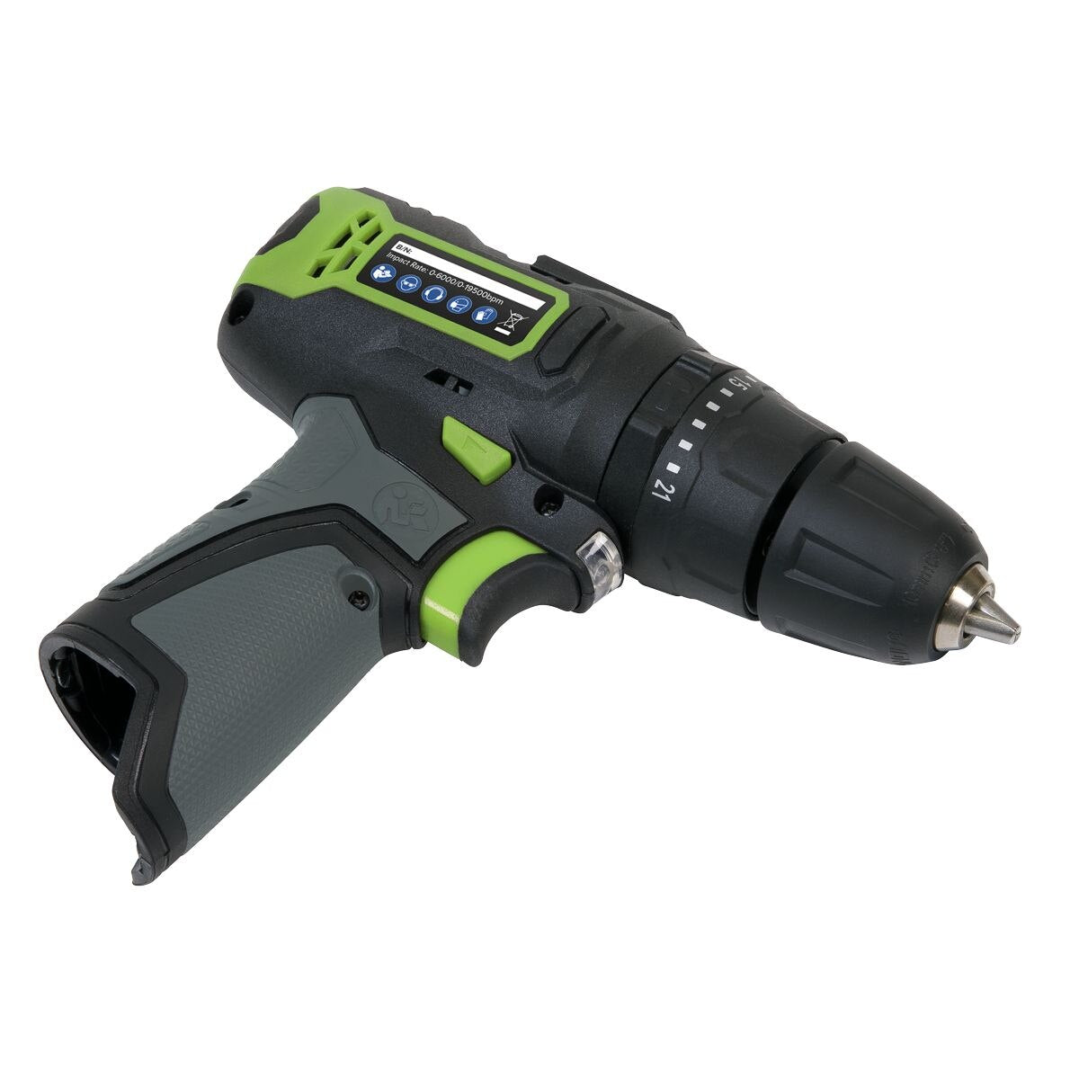 Sealey SV10.8 Series 10mm Cordless Combi Drill Kit 10.8V - Image 4
