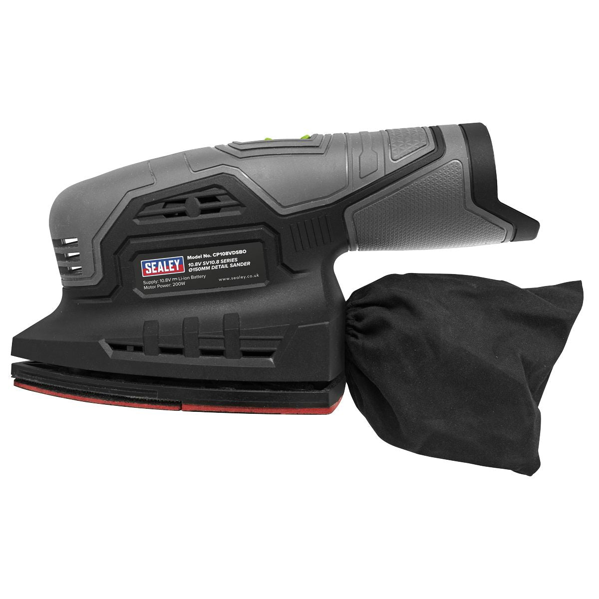 Sealey SV10.8 Series 150mm Cordless Detail Sander 10.8V - Body Only - Image 6