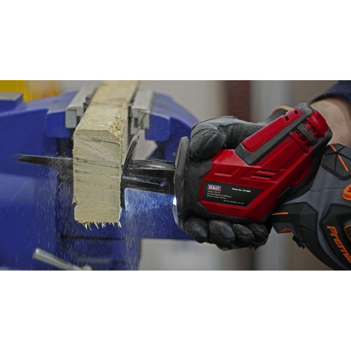Sealey SV12 Series Cordless Reciprocating Saw 12V - Body Only - Image 5