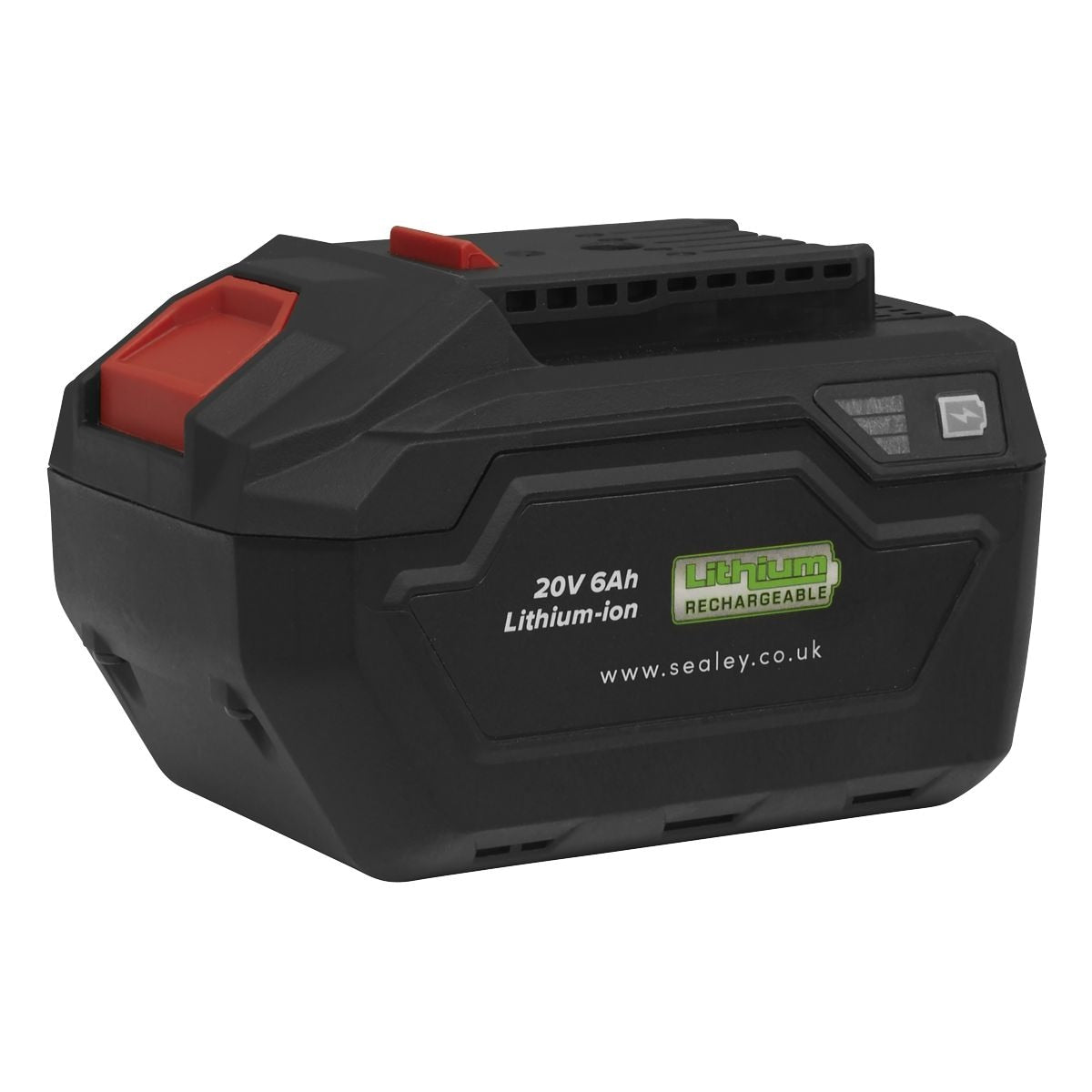 Sealey SV20 Series Power Tool Battery 20V 6Ah - Image 1