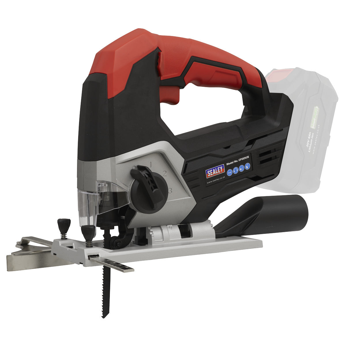 Sealey 5 x SV20 Series Cordless Power Tool Kit 20V - 2 Batteries CP20VCOMBO13