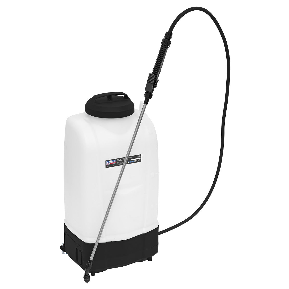 Sealey SV20 Series 15L Cordless Garden Backpack Sprayer 20V - 2 Batteries CP20VGBSKIT