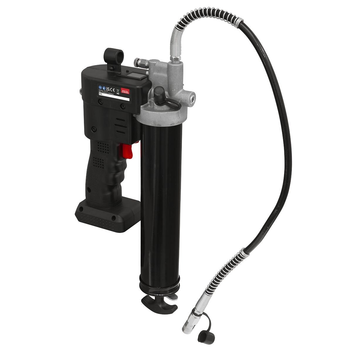 Sealey SV20 Series Cordless Grease Gun 20V - Body Only - Image 4