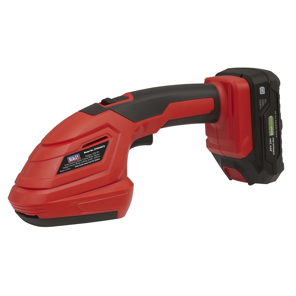 Sealey SV20 Series 3-in-1 Cordless Garden Tool 20V - Body Only - Image 2