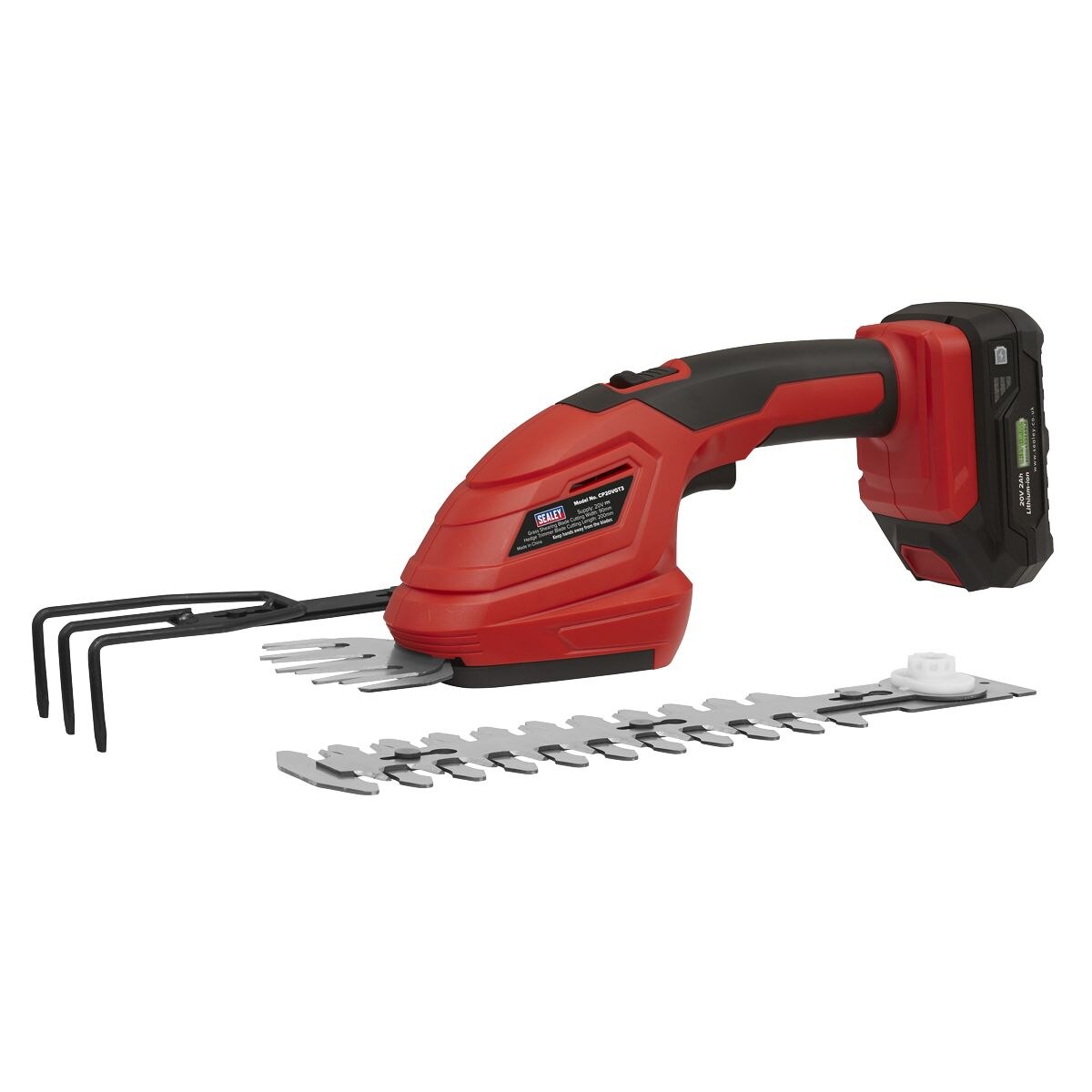 Sealey SV20 Series 3-in-1 Cordless Garden Tool 20V - Body Only - Image 6