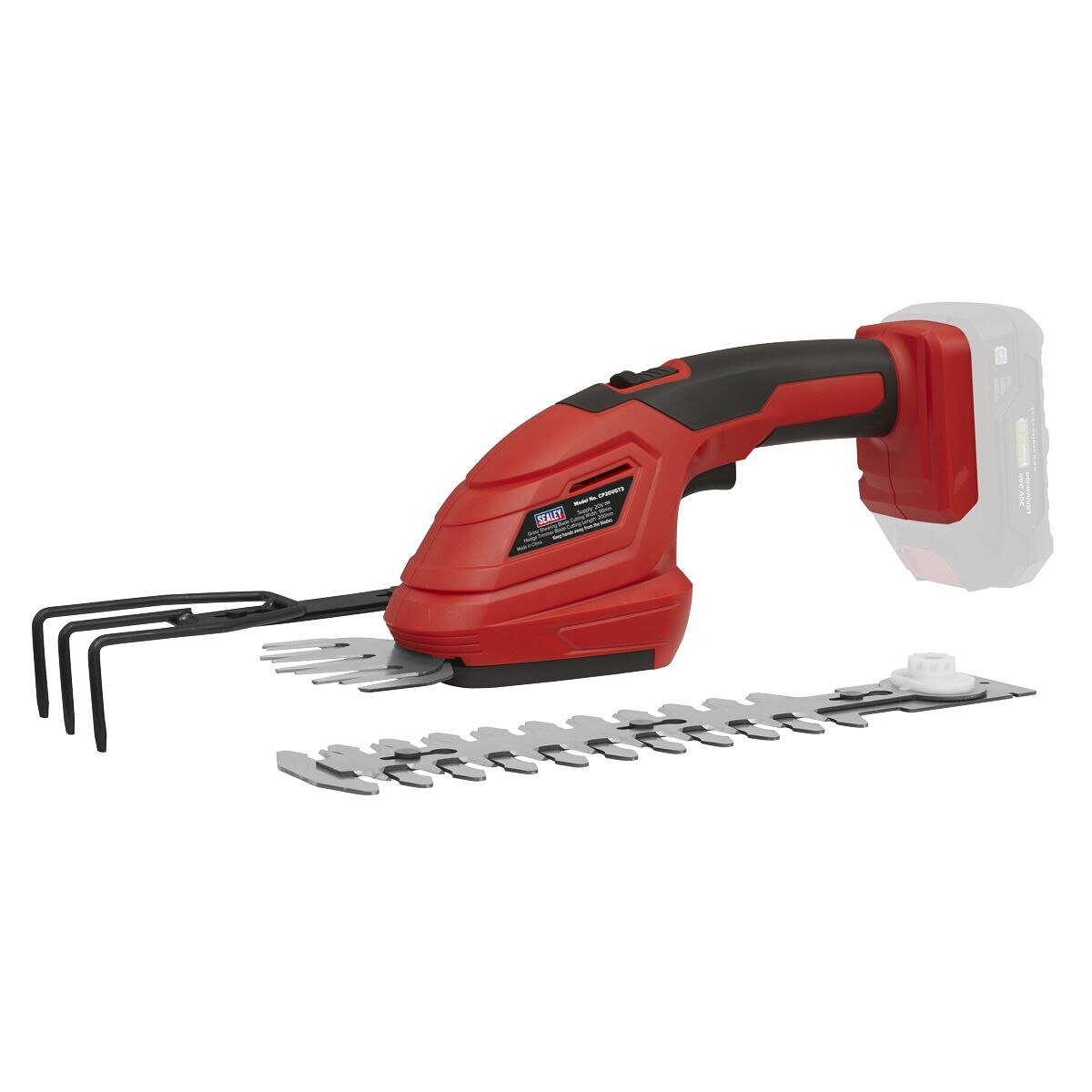 Sealey SV20 Series 3-in-1 Cordless Garden Tool 20V - Body Only - Image 9