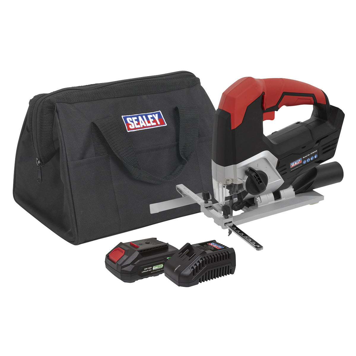 Sealey SV20 Series Cordless Jigsaw Kit 20V 2Ah CP20VJSKIT1