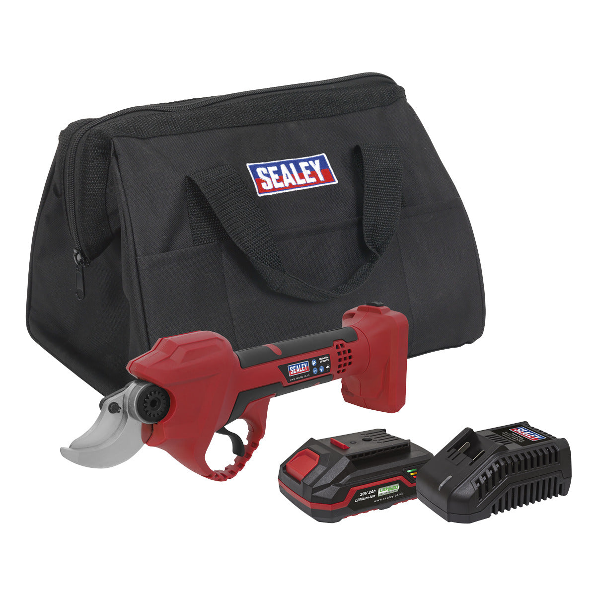 Sealey SV20 Series Brushless Cordless Pruning Shears Kit 20V 2Ah CP20VPSKIT1