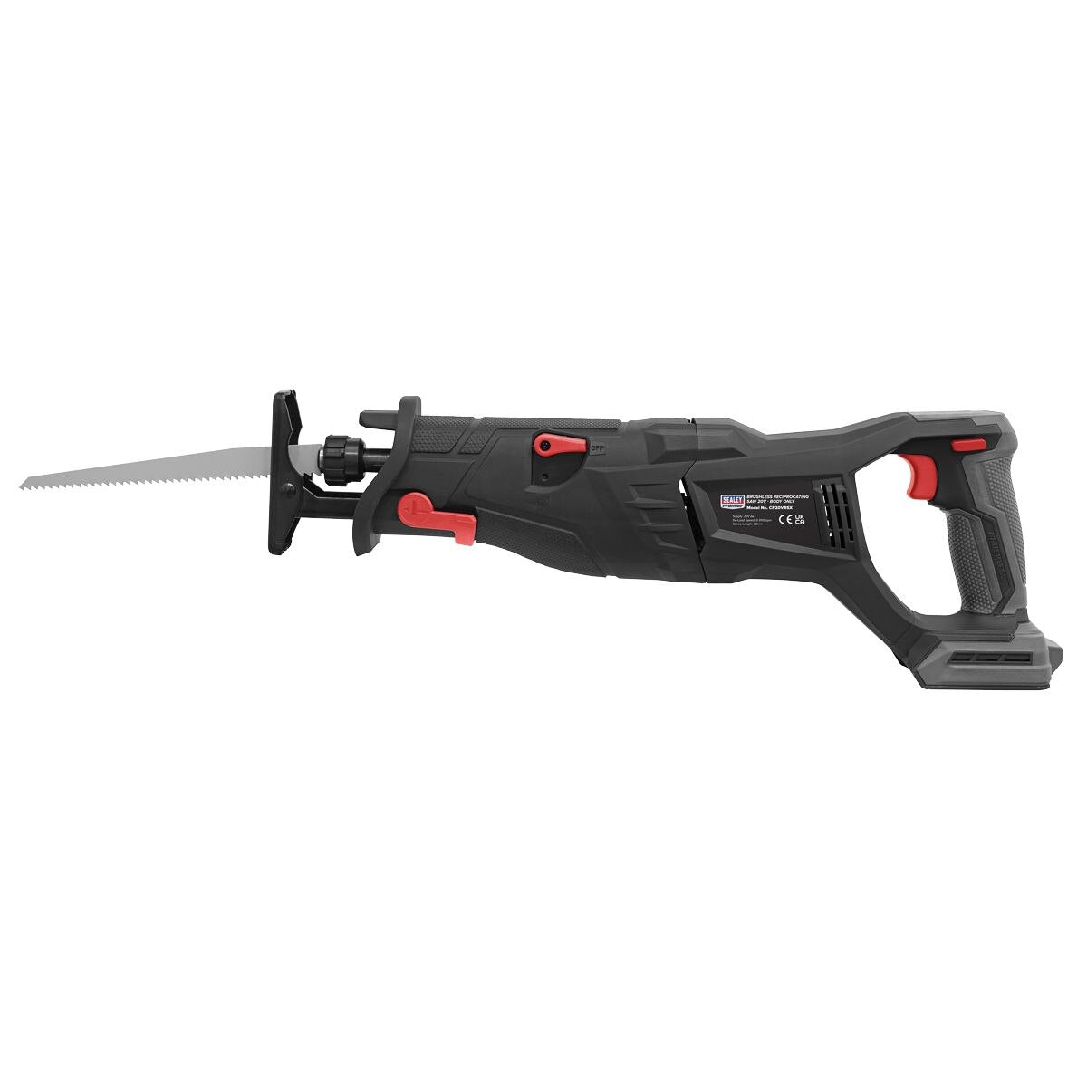 Sealey Premier SV20 Series Brushless Cordless Reciprocating Saw 20V - Body Only - Image 6