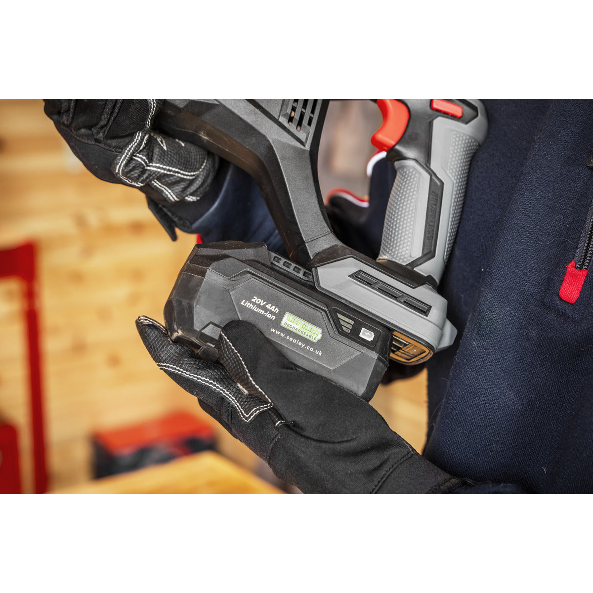 Premier SV20 Series Brushless Cordless Reciprocating Saw 20V 4Ah Kit CP20VRSXKIT1