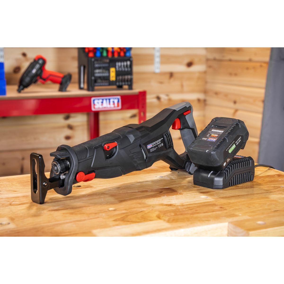 Premier SV20 Series Brushless Cordless Reciprocating Saw 20V 4Ah Kit CP20VRSXKIT1