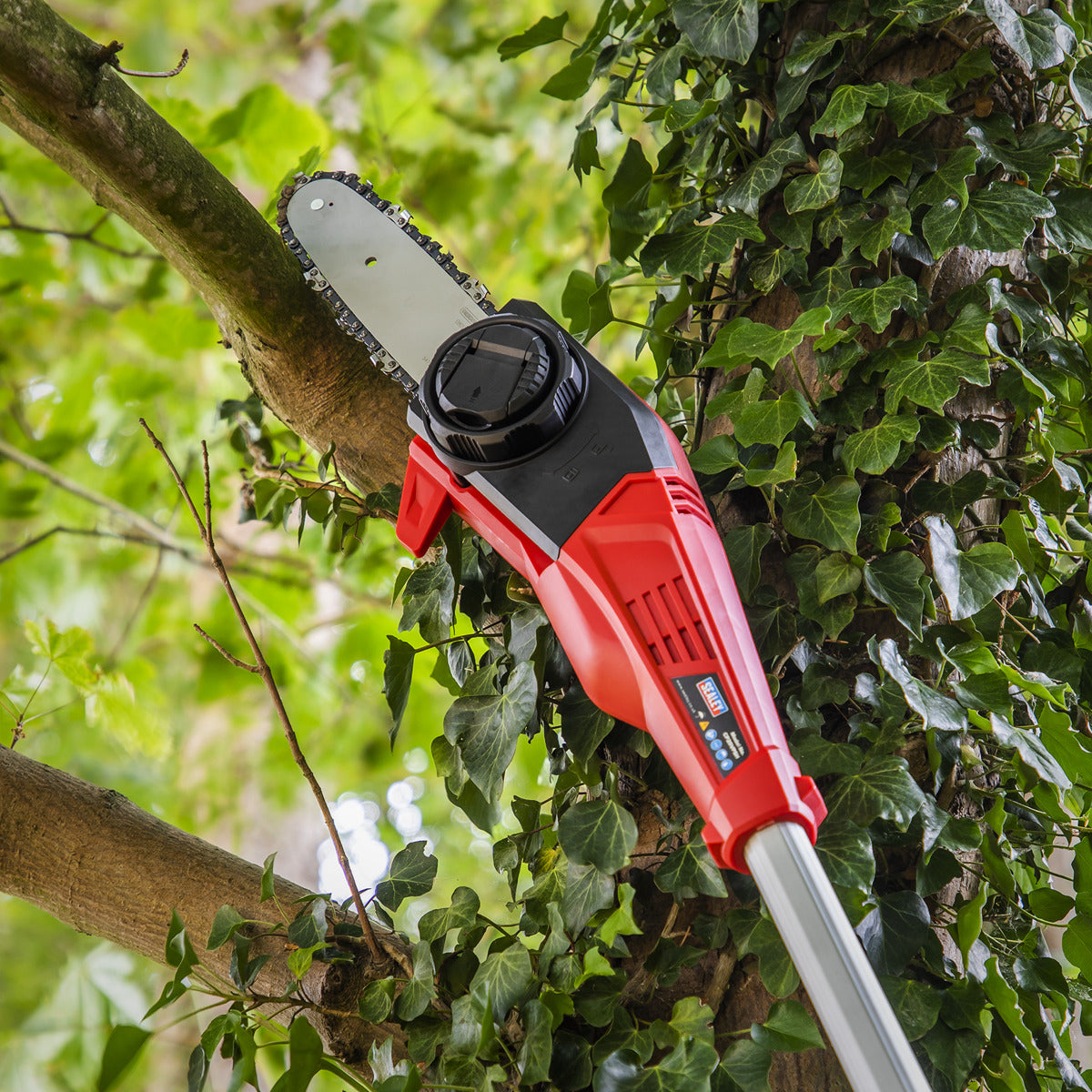 Sealey SV20 Series 20cm Cordless Telescopic Chainsaw Kit 20V 4Ah CP20VTP02
